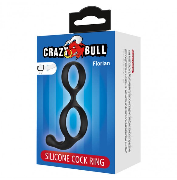 CRAZY BULL - Floria Male Silicon Delay Cock Ring